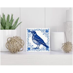 Tegel 15x15 cm Delfts blauw