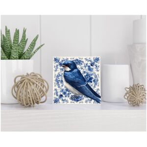 Tegel 15x15 cm Delfts blauw