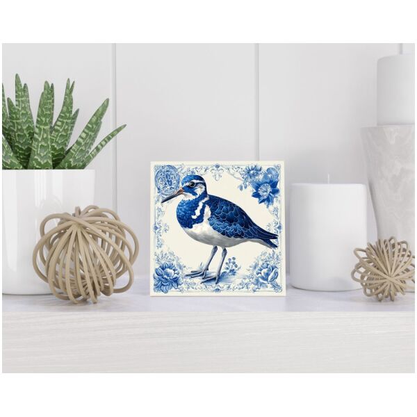 Tegel 15x15 cm Delfts blauw