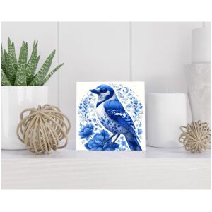 Tegel 15x15 cm Delfts blauw