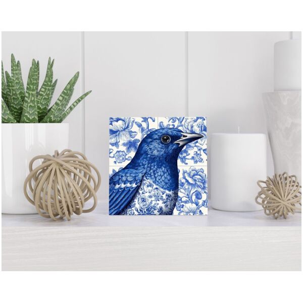 Tegel 15x15 cm Delfts blauw