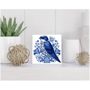 Tegel 15x15 cm Delfts blauw