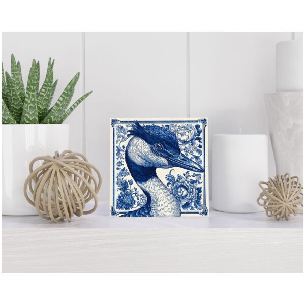 Tegel 15x15 cm Delfts blauw