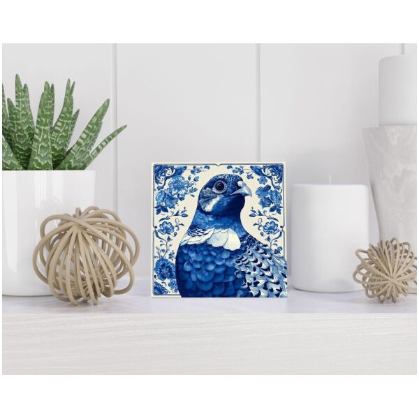 Tegel 15x15 cm Delfts blauw