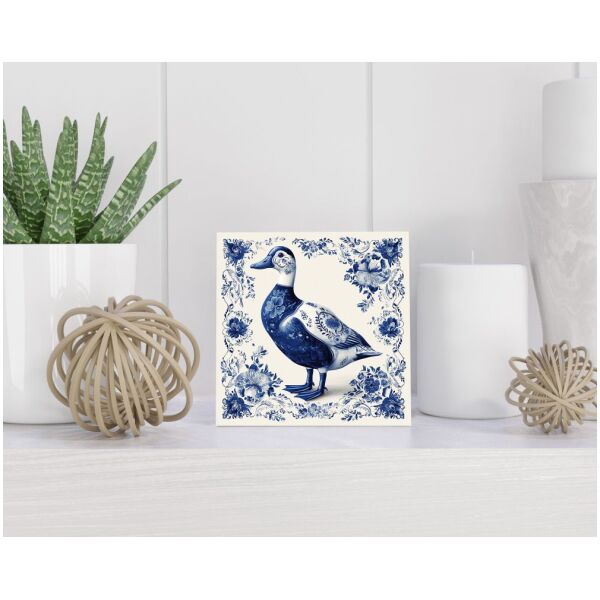 Tegel 15x15 cm Delfts blauw