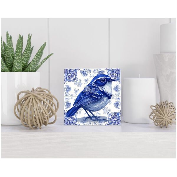 Tegel 15x15 cm Delfts blauw