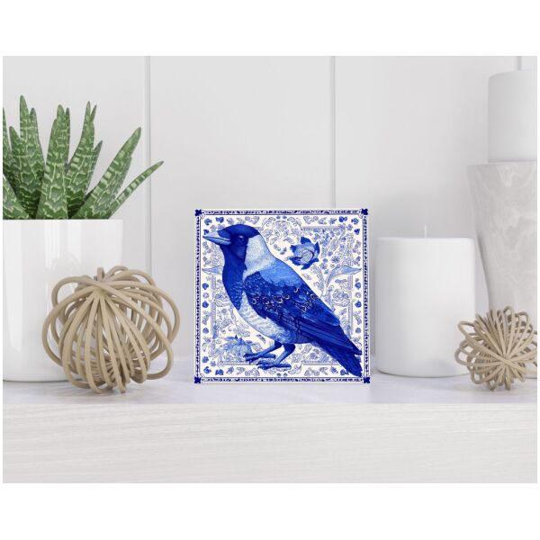 Tegel 15x15 cm Delfts blauw