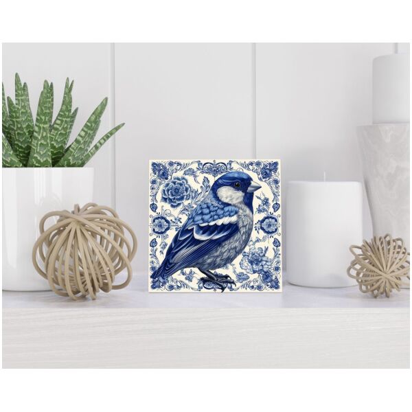 Tegel 15x15 cm Delfts blauw