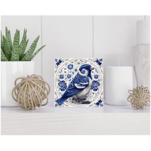 Tegel 15x15 cm Delfts blauw