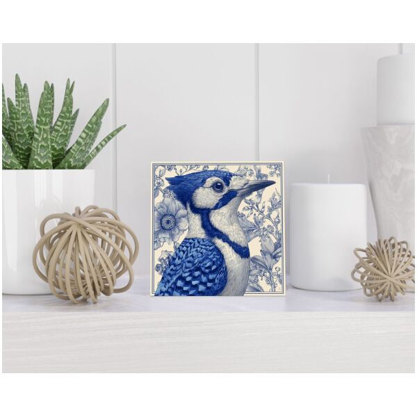 Tegel 15x15 cm Delfts blauw