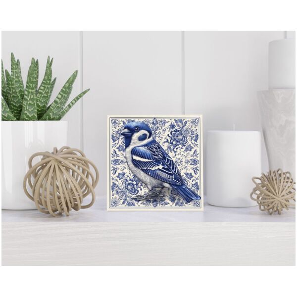 Tegel 15x15 cm Delfts blauw