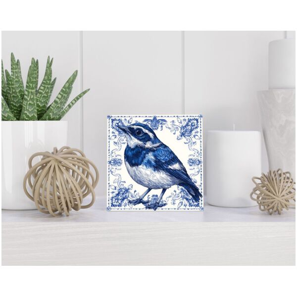 Tegel 15x15 cm Delfts blauw