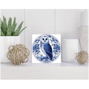 Tegel 15x15 cm Delfts blauw