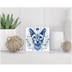 Tegel 15x15 cm Delfts blauw