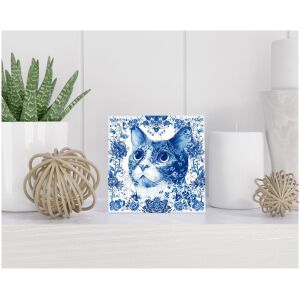 Tegel 15x15 cm Delfts blauw