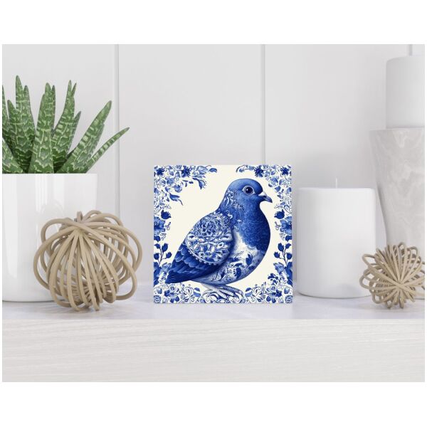 Tegel 15x15 cm Delfts blauw