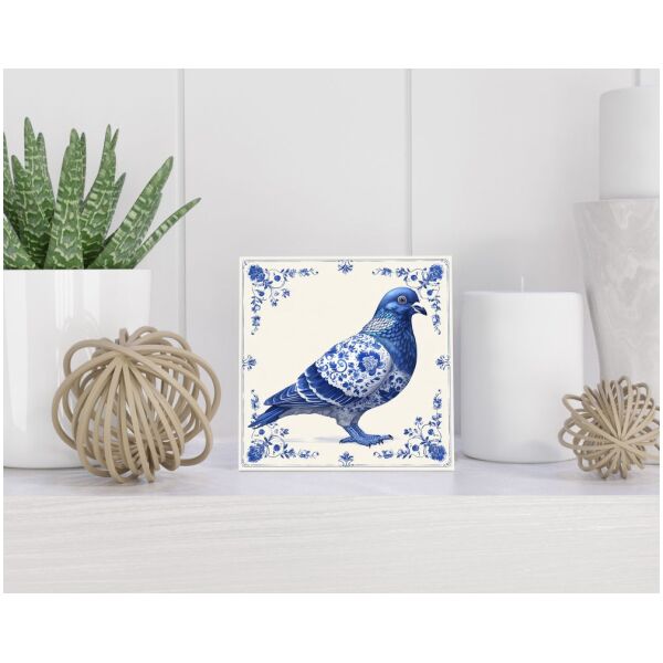 Tegel 15x15 cm Delfts blauw