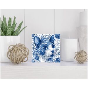 Tegel 15x15 cm Delfts blauw