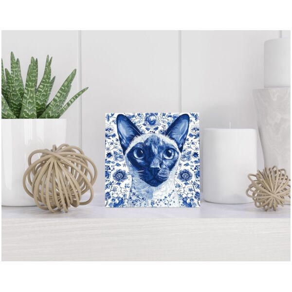 Tegel 15x15 cm Delfts blauw