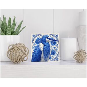 Tegel 15x15 cm Delfts blauw