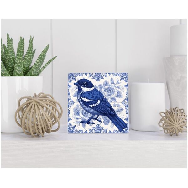 Tegel 15x15 cm Delfts blauw