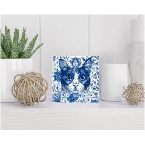 Tegel 15x15 cm Delfts blauw