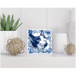 Tegel 15x15 cm Delfts blauw