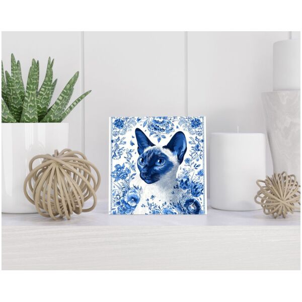 Tegel 15x15 cm Delfts blauw