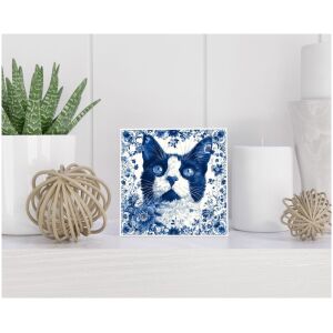 Tegel 15x15 cm Delfts blauw