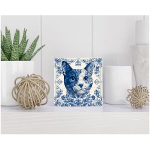 Tegel 15x15 cm Delfts blauw