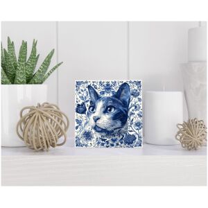 Tegel 15x15 cm Delfts blauw