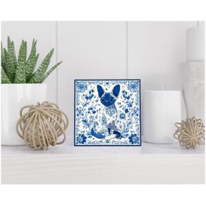 Tegel 15x15 cm Delfts blauw