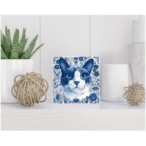 Tegel 15x15 cm Delfts blauw