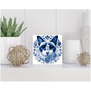 Tegel 15x15 cm Delfts blauw