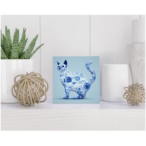 Tegel 15x15 cm Delfts blauw