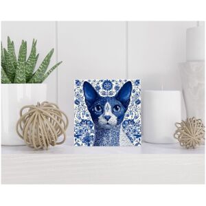 Tegel 15x15 cm Delfts blauw