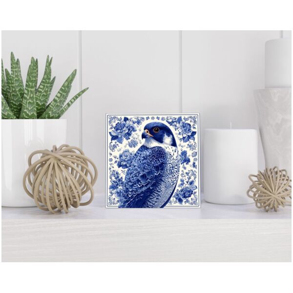 Tegel 15x15 cm Delfts blauw