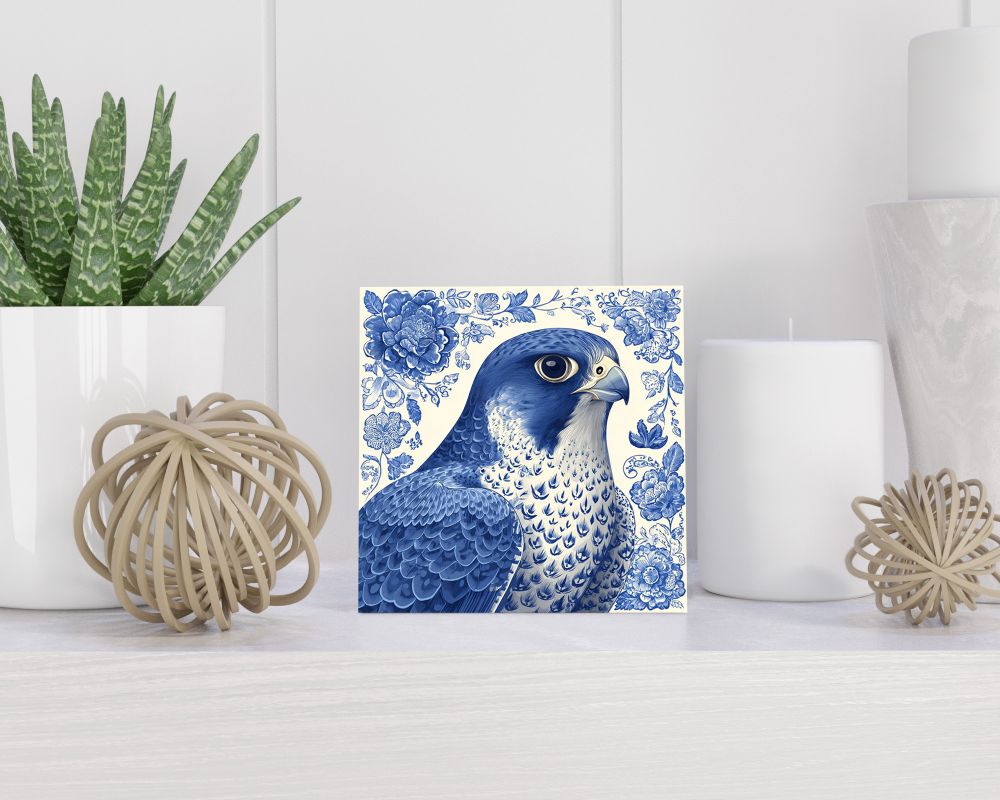 Tegel 15X15 Cm Met Delfts Blauw Cadeau Decoratie | Tegeltjes Met Tekst | Tegeltjes Met Spreuken | Collega | Oma | Opa | Pensioen | Mama | Papa | Vriend Tegel 15x15 cm Delfts blauw