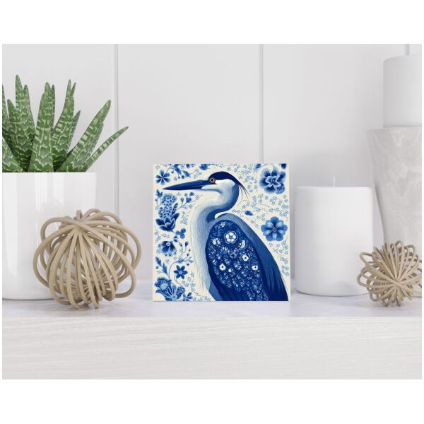 Tegel 15x15 cm Delfts blauw