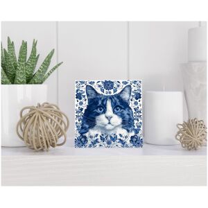 Tegel 15x15 cm Delfts blauw