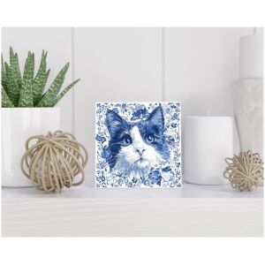 Tegel 15x15 cm Delfts blauw