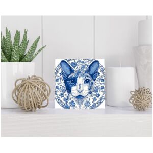 Tegel 15x15 cm Delfts blauw