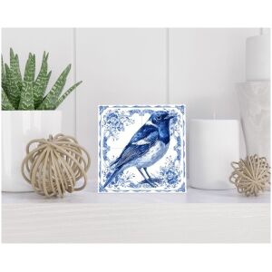 Tegel 15x15 cm Delfts blauw