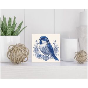 Tegel 15x15 cm Delfts blauw