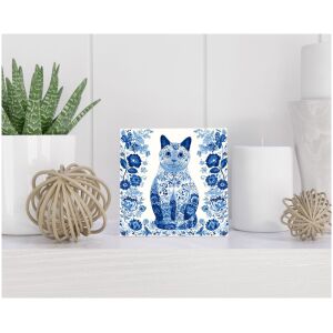 Tegel 15x15 cm Delfts blauw