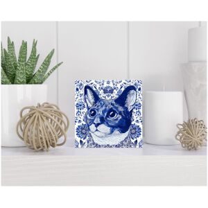 Tegel 15x15 cm Delfts blauw