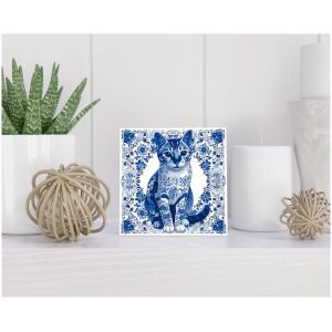 Tegel 15x15 cm Delfts blauw