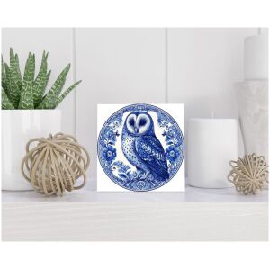 Tegel 15x15 cm Delfts blauw