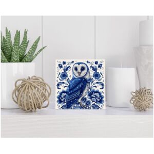 Tegel 15x15 cm Delfts blauw