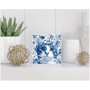 Tegel 15x15 cm Delfts blauw